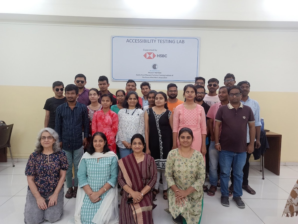 Our founder Anima Agrawal at TTI Pune , with the students